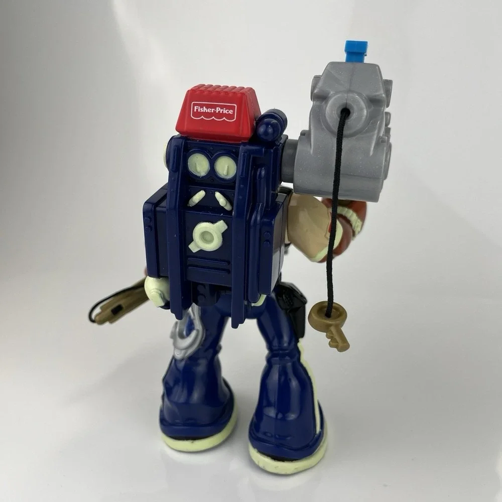 2000 Fisher Price Rescue Heroes Night Squad Police Officer Jake‎ Justice
